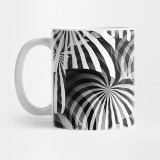 Black and White Swirls Mug